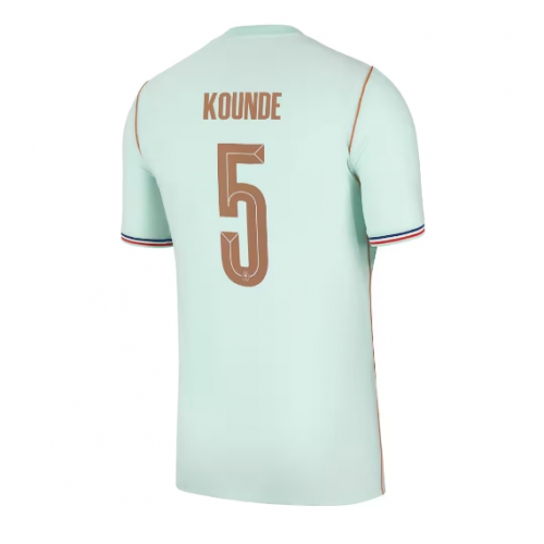 Billige Fotballdrakt Frankrike Jules Kounde #5 Replika Bortedrakt VM 2026 Kortermet Billige Fotballdrakt Frankrike Jules Kounde #5 Replika Bortedrakt VM 2026 Kortermet